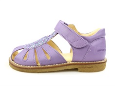 Angulus lilac confetti sandal multi glitter